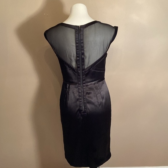 The Limited Scandal Collection Corset Illusion Mesh Fitted Shift Dress Sexy - Picture 6 of 10